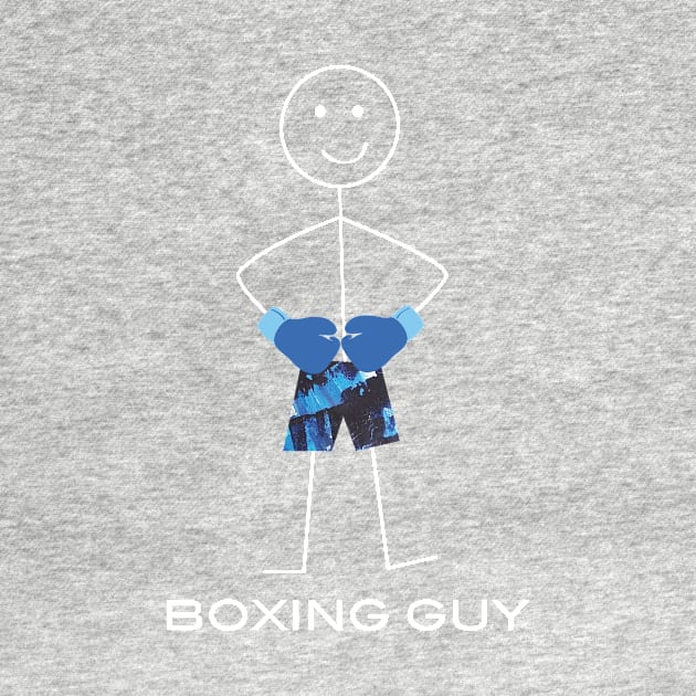 Funny Mens Boxing Guy by whyitsme